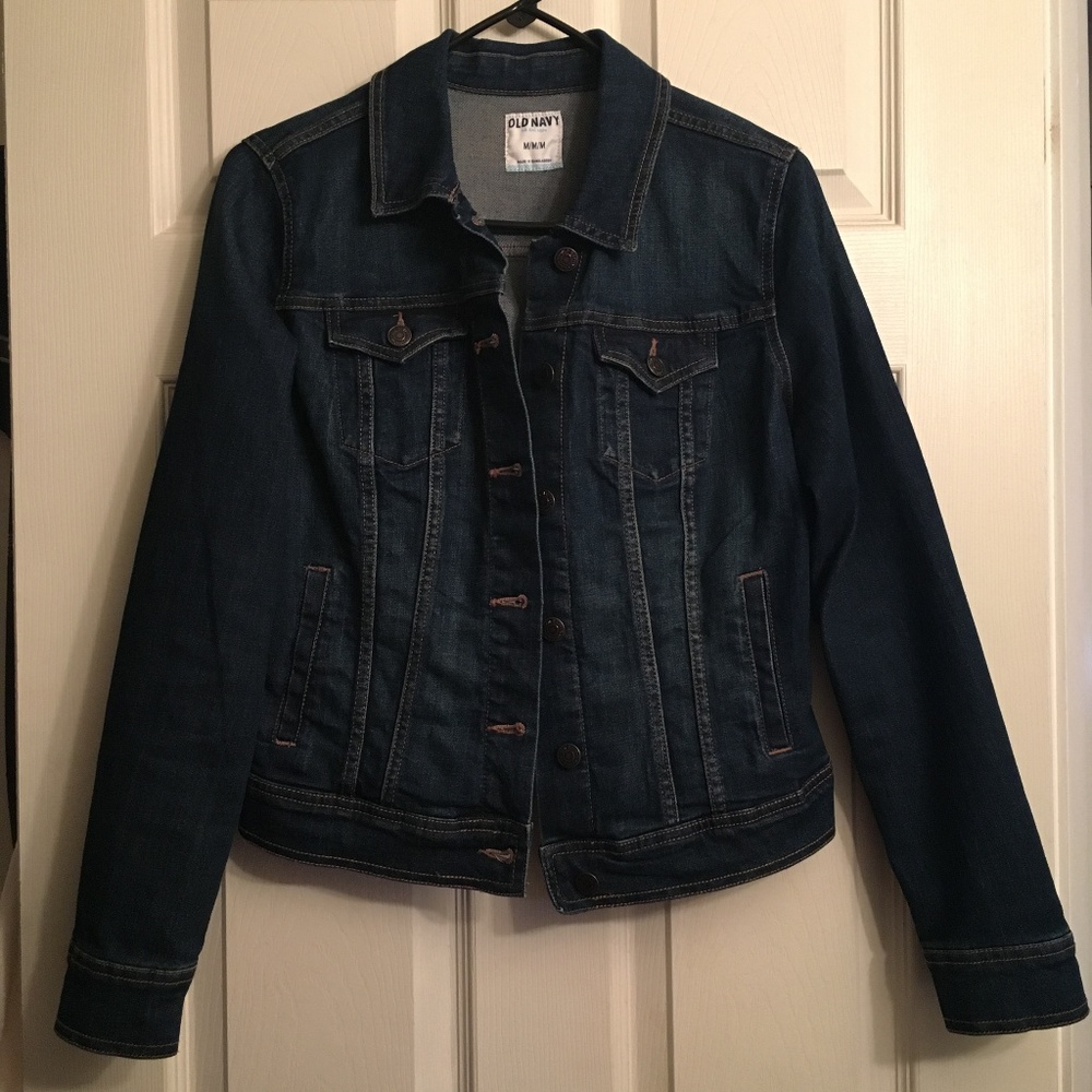 Old Navy Dark Blue Denim / Jean Jacket